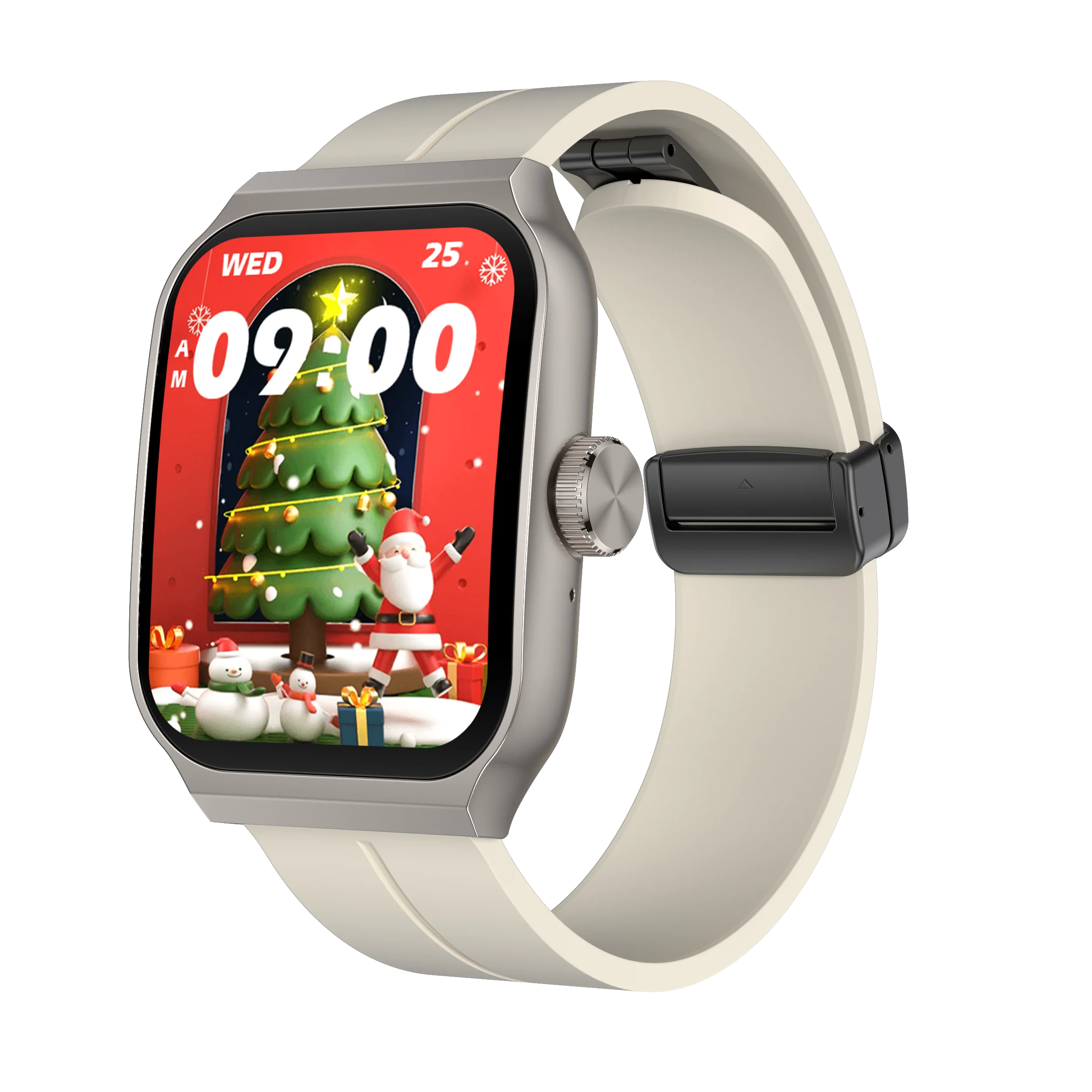 OV90 Reloj Inteligente Full Touch AMOLED Curved Screen BT Calling  Wrist Relojes  Sports Heart Rate Smartwatch for Men Women Secondary image