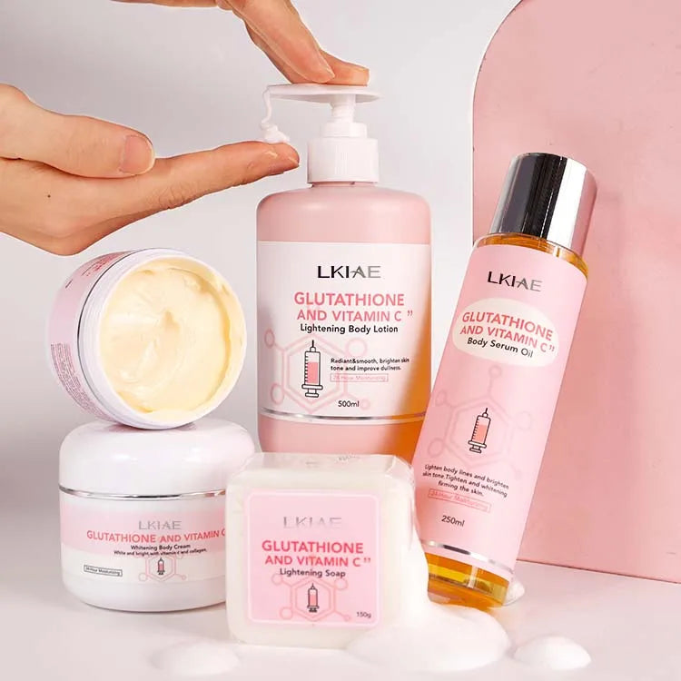 Wholesale Vitamin C Cream Lightening Body Facial Brightening Whitening Beauty Products Makeup Skin Care Set for Women Main image