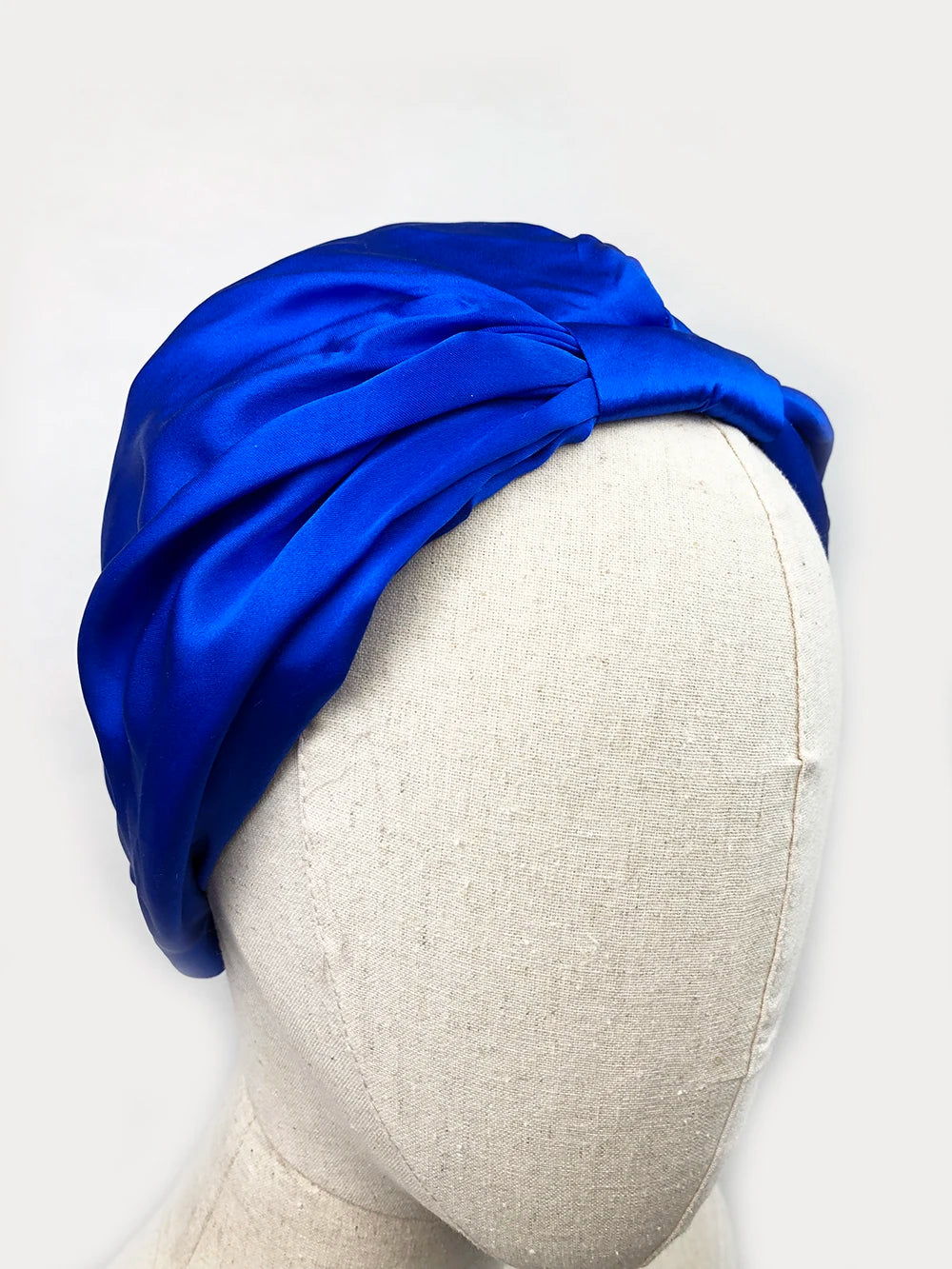 Women Sleep Hat Soft Pure Silk Charmeus Night Sleep Cap Hair Bonnet  Silk Comfortable Head Cover Wide Elastic Band Hair Loss Cap