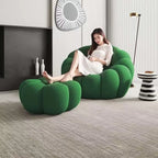 Innovative Business Idea Alibabaa Contemporary Wabi-Sabi Sponge Filled Space Saving Sectional Sofa Set Apartment Mall Furniture