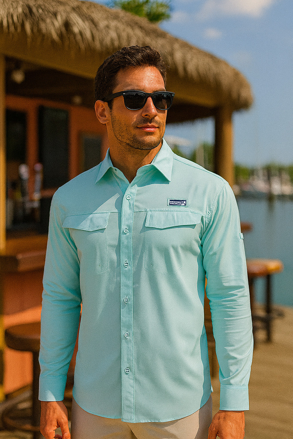Men's Coastline L/S UV Vented Fishing Shirt Secondary image