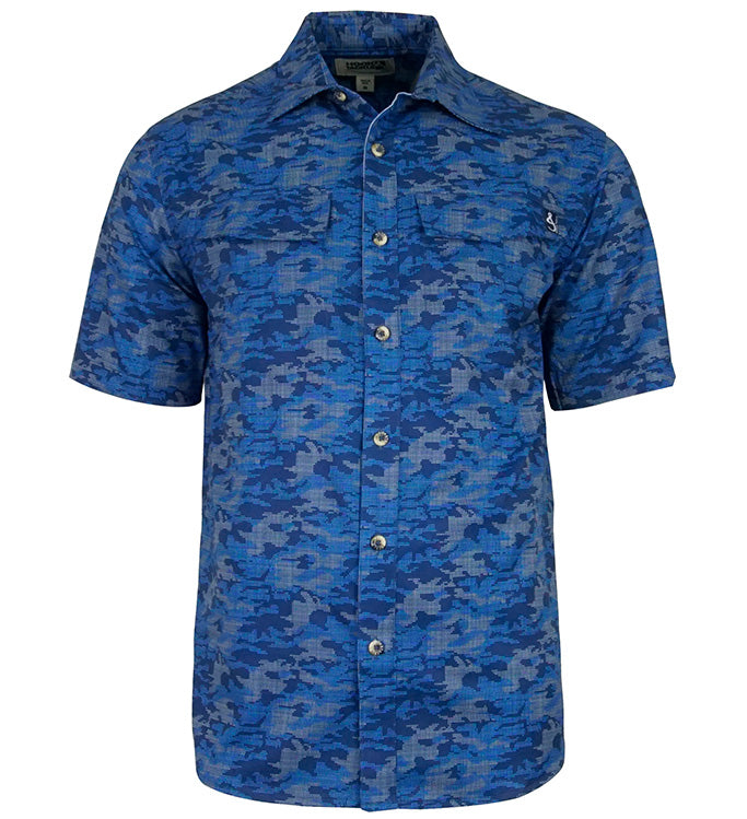 Men's Dot Camo UV Vented Fishing Shirt Main image