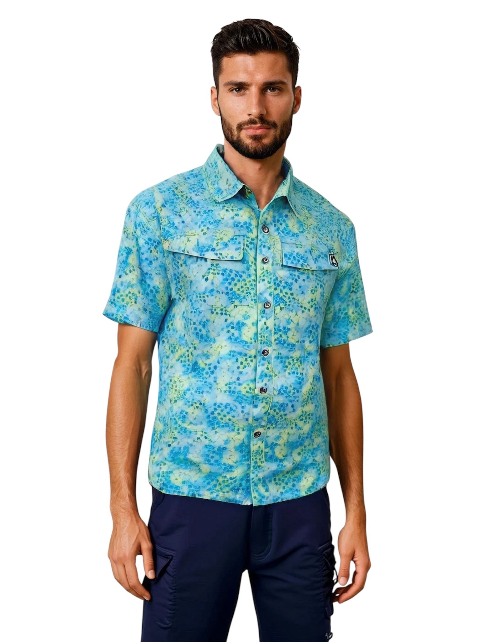 Men's Hexa Dreams UV Vented Fishing Shirt Secondary image