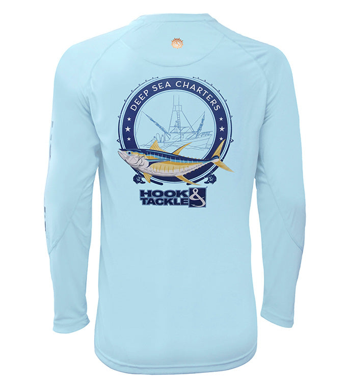 Men's Tuna Charters L/S UV Fishing Shirt Main image
