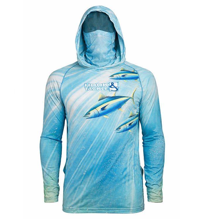 Men's Tuna Abyss UV Fishing Hoodie Gaiter Main image