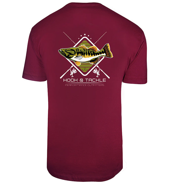 Men's Bass Rods Premium T-Shirt Secondary image