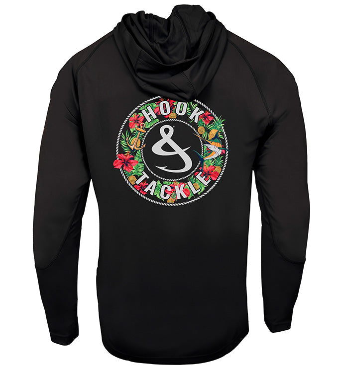 Men's Tropic Mix UV Fishing Hoodie Secondary image