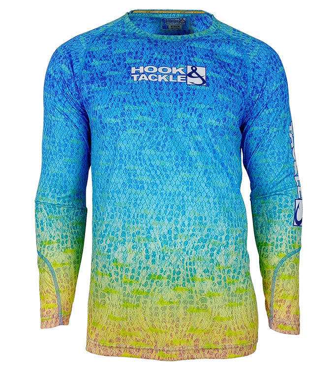 Youth Scaly Fins UV Fishing Shirt (8-20) Main image