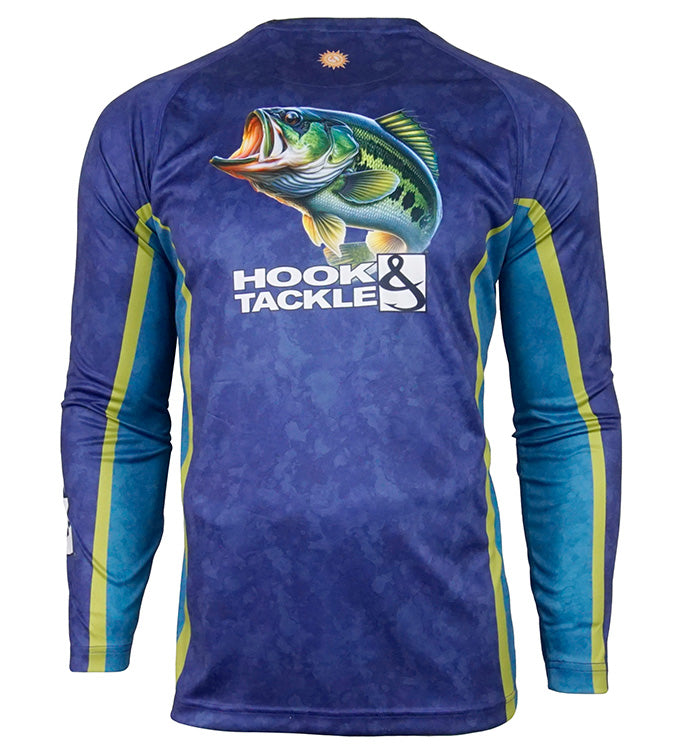 Men's Bass Camo L/S UV Fishing Shirt Main image