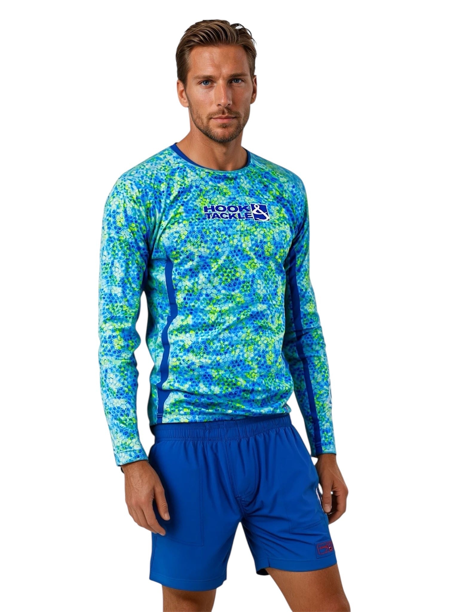 Men's Hexa Dreams L/S UV Fishing Shirt Secondary image