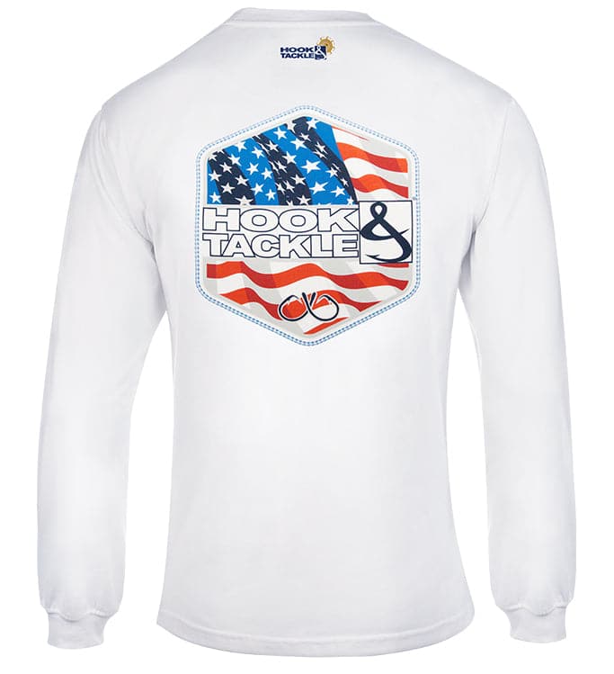 Men's Star Spangled L/S UV Fishing T-Shirt Main image