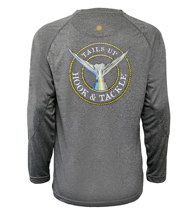 Youth Tails Up UV Fishing Shirt (8-20) Main image