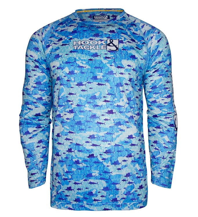 Youth Billfish Texture UV Fishing Shirt (8-20) Main image