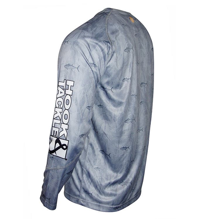 Men's Tuna Texture L/S UV Fishing Shirt Secondary image