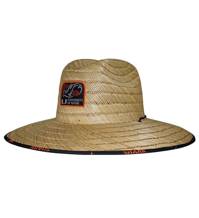 University of Miami Shark Research Straw Hat Secondary image