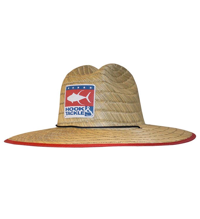 White Tuna Straw Hat Secondary image