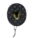 University of Miami Logo Straw Hat