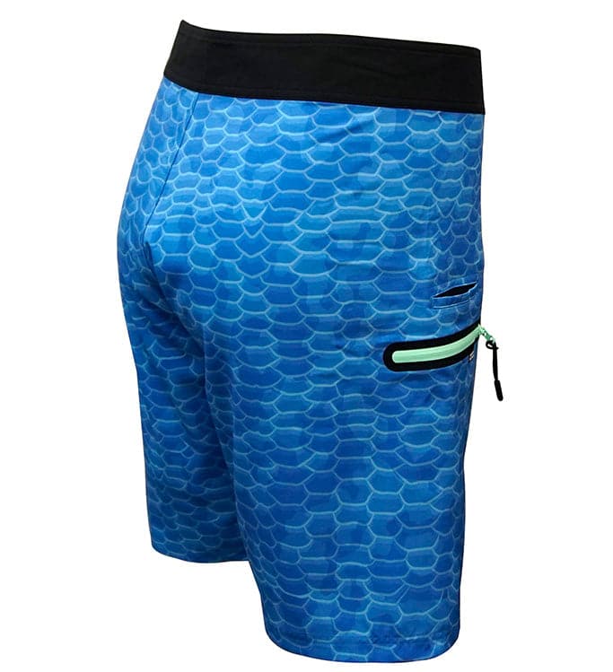 Men's Fish Scales Stretch Fishing Boardshort Secondary image