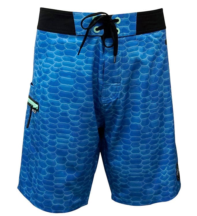 Men's Fish Scales Stretch Fishing Boardshort Main image