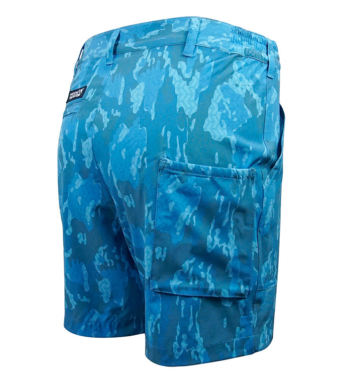 Men's Geo Camo Beer Can Lightweight Stretch Short Secondary image