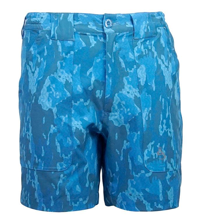 Men's Geo Camo Beer Can Lightweight Stretch Short Main image