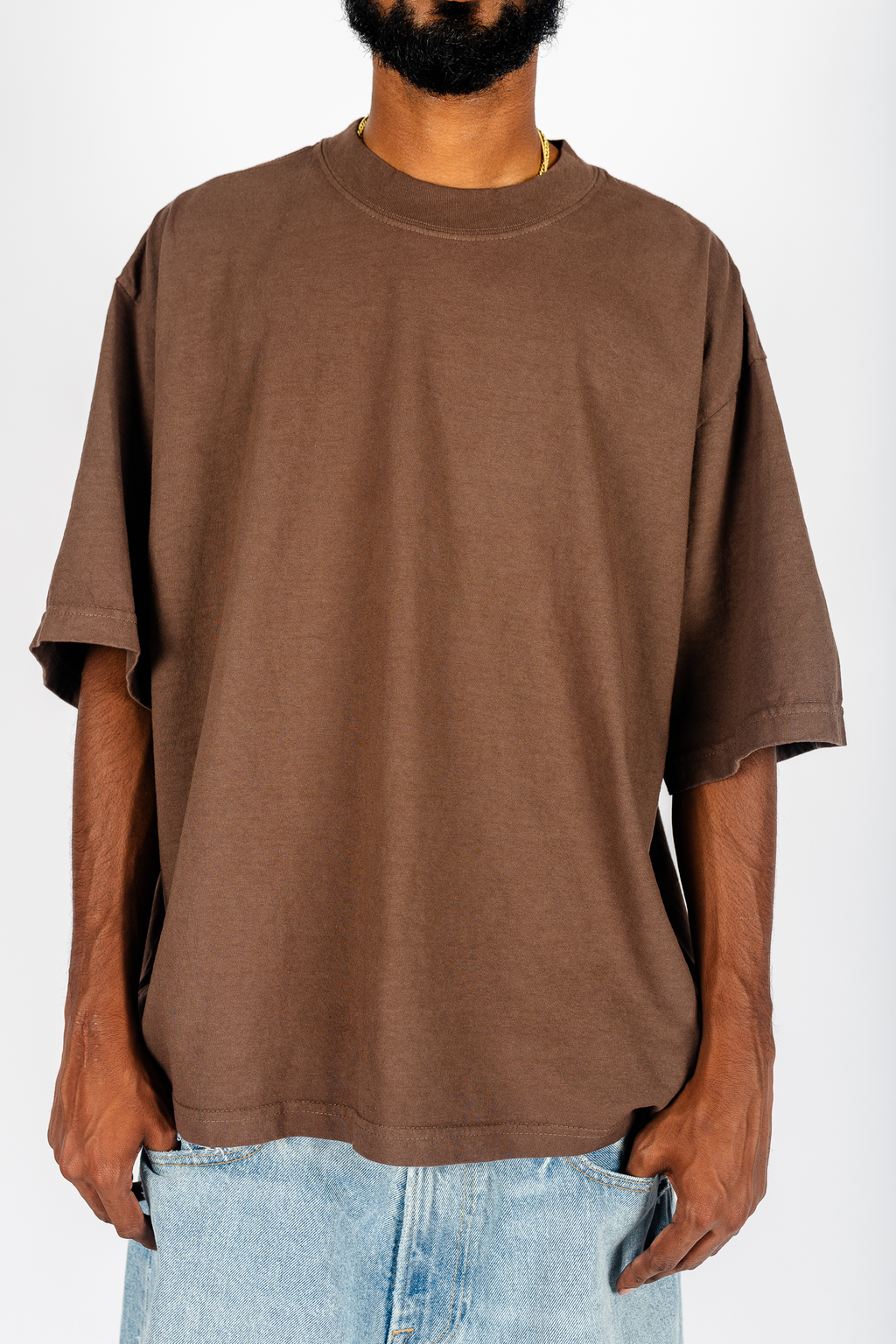 Garment Dye Drop Shoulder Shirt