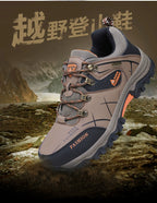 Plus Size Men's Shoes Autumn Sports Waterproof Non Slip Construction Site Work Autumn Fleece Insulated Cotton-Padded Shoes Hiking Labor Protection Fashion Shoes