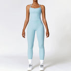 Fall and Winter Brushed Back Yoga Clothes Suit High Waist Stretch Tight Exercise Workout Pants Women's Long-Sleeved T-shirt Strapless Bra Pad