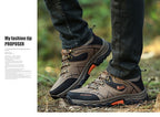 Labor Protection Men's Shoes Men Work Waterproof, Non-Slip, Wear-Resistant Sports Casual Shoes Plus Size Hiking Autumn Breathable Shoes