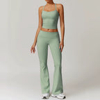 Fall and Winter Brushed Back Yoga Clothes Suit