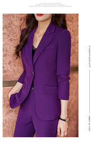 Coat Women's Red Work Clothes Suit Jacket