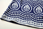 2024 Summer National Wind Positioning Printing Mesh Belt Sleeveless Casual Dress