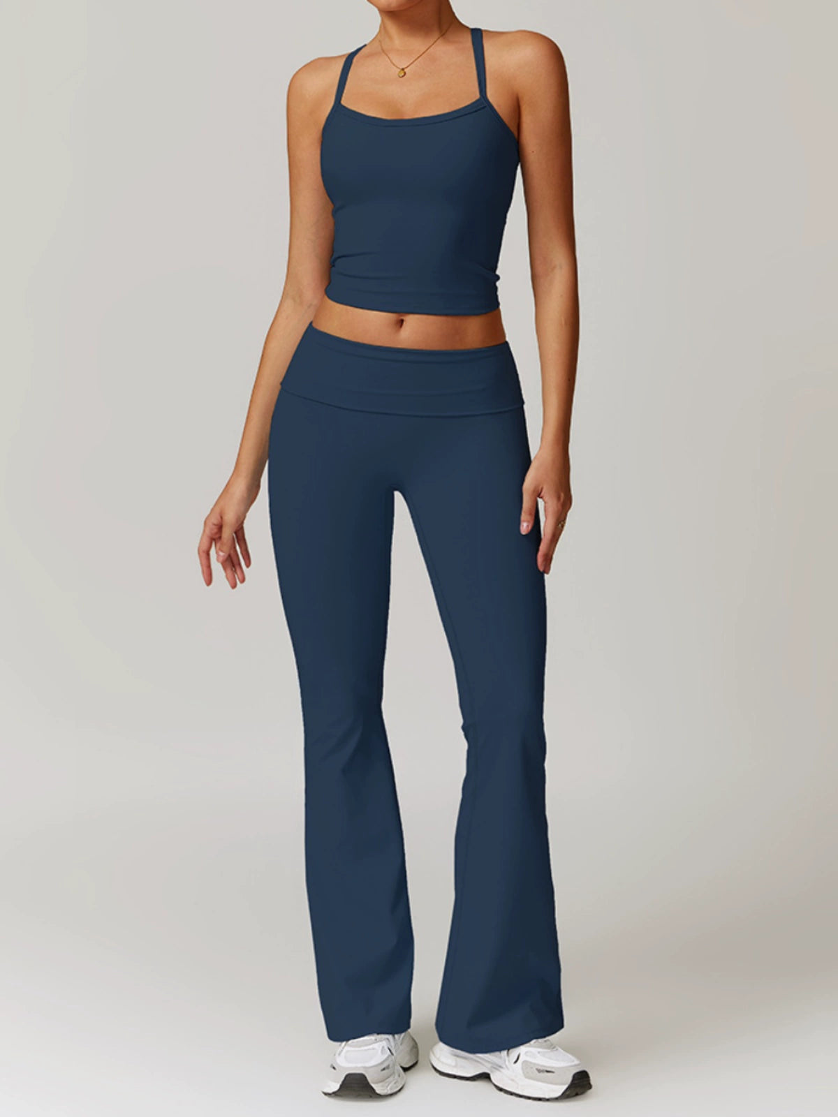 Fall and Winter Brushed Back Yoga Clothes Suit