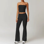 Fall and Winter Brushed Back Yoga Clothes Suit