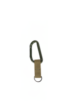 Jumbo Carabiner with Web Strap Key Ring