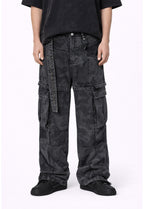 GHOST CAMO CARGO PANTS