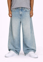 WIDEBOY STRIPED DENIM