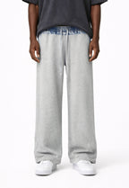 DENIM HEATHER SWEATPANTS