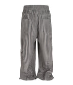 GREY STRIPED LOUNGE PANTS