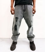 DISTRESSED CARGO DENIM