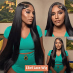 5x5 13x4 13x6 Straight Hd Lace Front Wig 40 42 Inch Lace Front Wig Human Hair 100% Brazilian Frontal 250 density Wigs For Women
