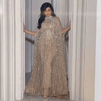 Customized Evening Dresses Luxury sexy Prom Dress Caftan Nude Wedding Formal Elegant Exquisite High Quality Party Gown for Women