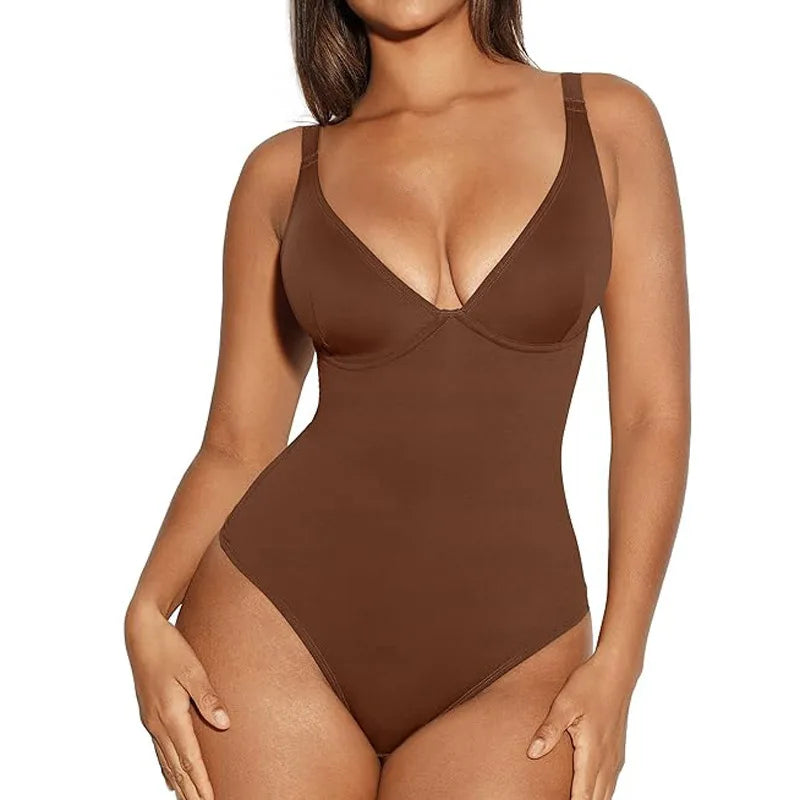 Women's sports clothing, low neck suspender, top yoga fitness bodysuit, tight fitting clothing, women's underwear, women's sexy