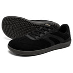 HOBIBEAR Barefoot Wide Toe Sneakers Unisex Zero Drop Minimalist Canvas Shoes Non Slip Lace Up Walking Sneaker