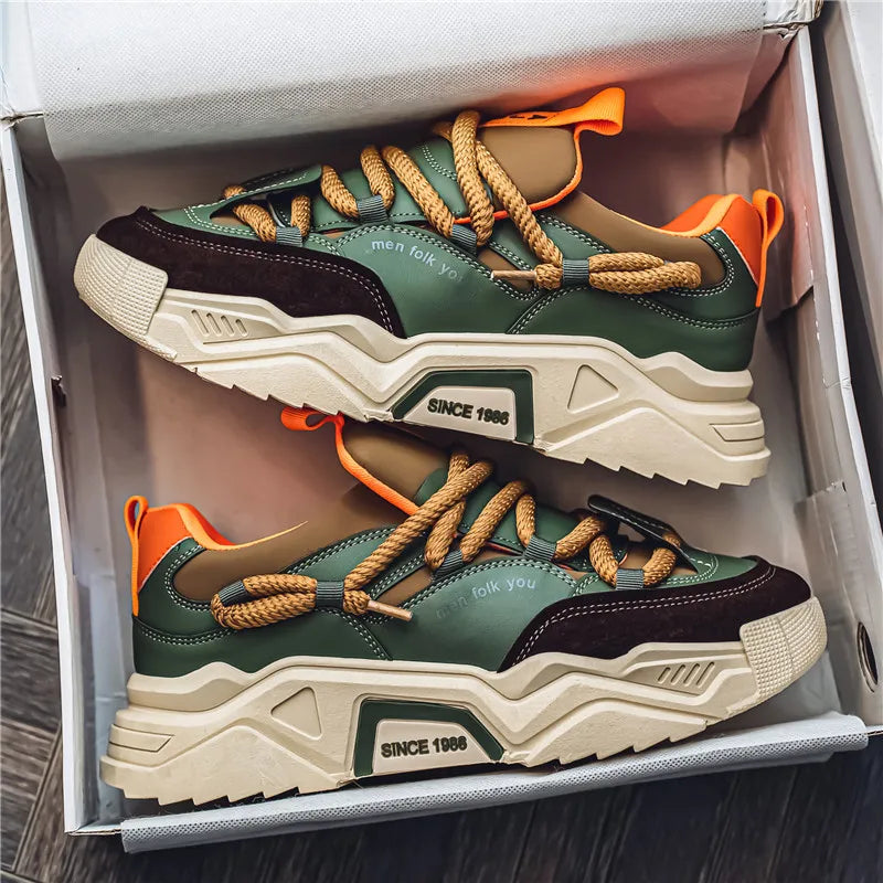 Men's Sports Casual Shoes - Comfortable Trendy for Hiking Training Skateboarding Main image