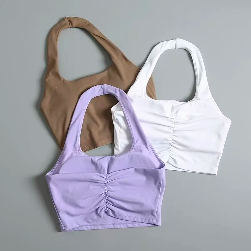 Backless Sports Bra – Quick Dry Yoga Top