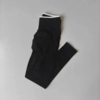 Peach Butt Yoga Pants, High-Waisted Butt-Lifting Fitness Pants for Women, Highly Elastic Quick-Drying Tight Leggings for Workout