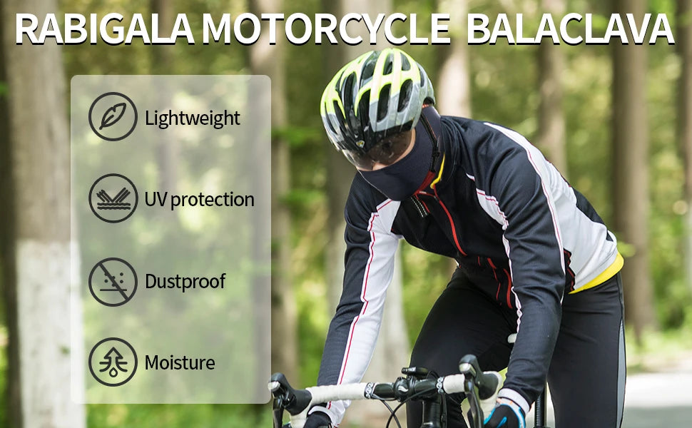 Ski Mask for Men Full Face Mask Balaclava Black Ski Masks Covering Neck Gaiter