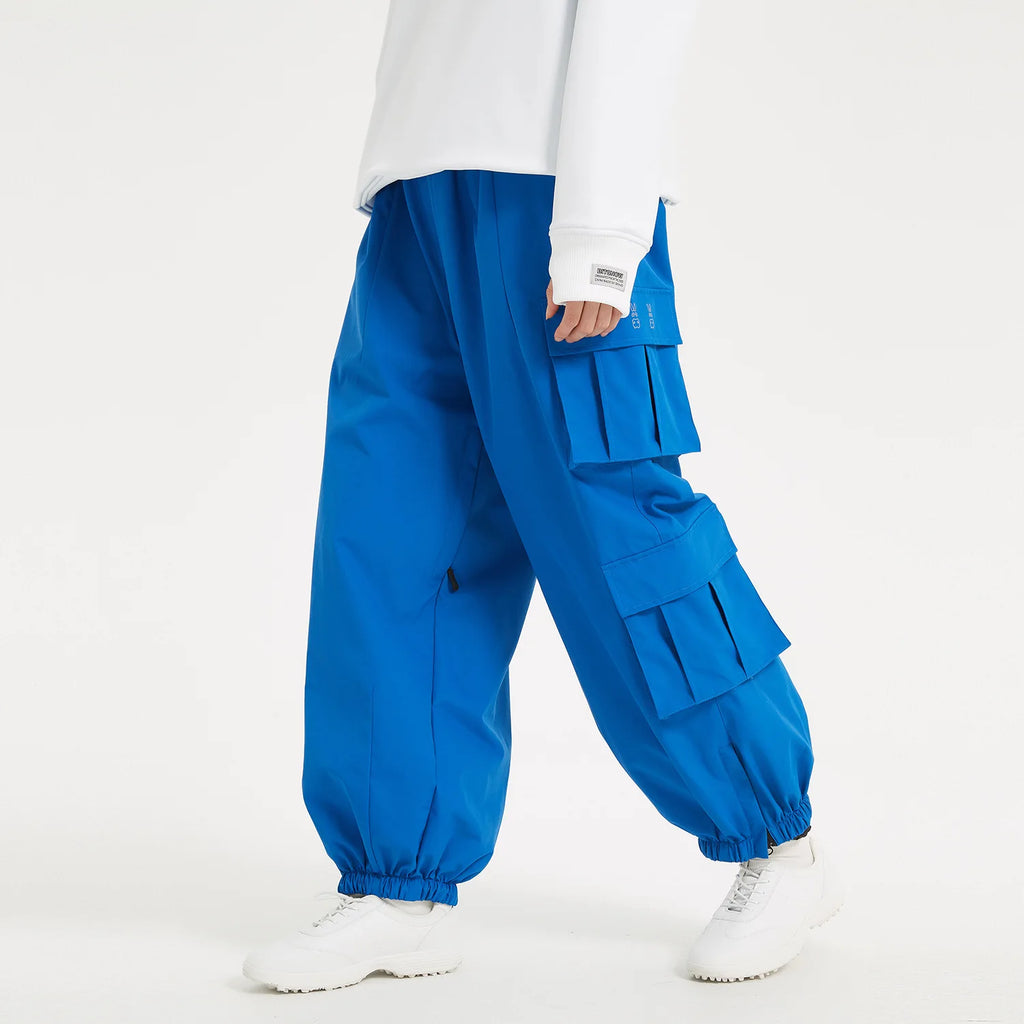 Oversize Winter Ski Pants 3L Snowboard Pant Thicken Thermal Waterproof Breathable Outdoor Sports Warm Women's Men's Ski Trousers