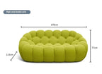 Sofa Cat Claw Fabric Cream Wind Bubble Sofa,sofa set living room furniture sofas for living room sectional sofa home furniture